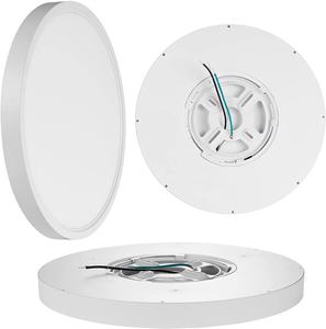 Canadá 12in 3CCT regulable LED moderno montaje en superficie Panel <span class=keywords><strong>de</strong></span> <span class=keywords><strong>luz</strong></span> 24W redondo blanco embellecedor para sala <span class=keywords><strong>de</strong></span> estar - Product Image 2