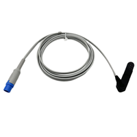 Clip d'oreille d'animal de capteur de Drager Siemens SpO2 d'accessoires médicaux 7pin