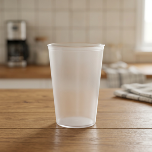 Vase cylindrique en verre transparent, centre de table minimaliste - Product Image 2