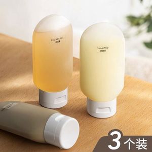 Juego de Botellas Cosméticas Vacías de Viaje para Champú y Loción, Envases Portátiles Recargables con Bomba Pulverizadora y Bolsa de EVA - Product Image 2
