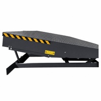 Niveleur de quai hydraulique fixe, rampe de chargement montée en fosse pour entrepôt, camion, conteneur, chariot élévateur, plateforme en acier robuste 12-16 tonnes