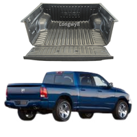 Textured Anti-Slip HDPE Luxury Waterproof Bed Liner for Dodge Ram 1500 Scratch-proof Pickup Truck