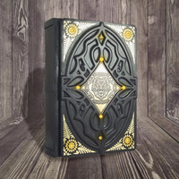 Grimoire sorcière sort livre fabriqué à la main résine Grimoire pour sorcières et Wiccans sorcière décoration livre Halloween accessoires