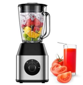 单杯厨房搅拌器奶昔研磨搅拌1.5L容量不锈钢刀片西班牙语说明 - Product Image 1