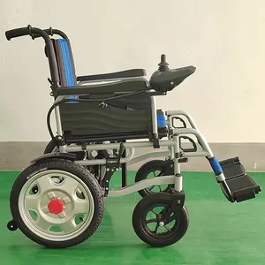 Electric Wheelchair For The Elderly And Disabled Intelligent Fully Automatic Folding Lightweight Four-wheel Mobility Vehicle