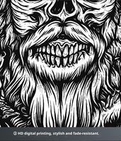 Masque de ski d'hiver Skull Ghost, masque facial, masque cyberpunk, cagoule pour homme