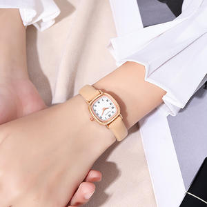 Montre à quartz pour femme, bracelet fin, petite et élégante, bracelet en cuir - Product Image 5