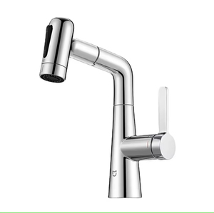 Gran oferta, grifos de lavabo extraíbles Mijia S1, grifo purificador de agua de acero inoxidable, filtro de agua para el hogar, grifo de cocina - Product Image 1