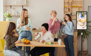 23,8 24 pulgadas comercial montado en la pared pantalla de publicidad LCD cartel Digital con pantalla táctil capacitiva para tienda minorista - Product Image 5