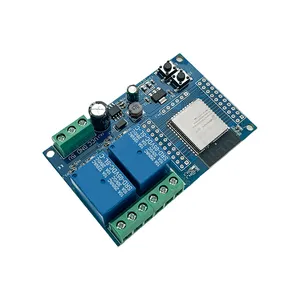 Papan pengembangan ESP32, modul Relay 5V 2 saluran ESP32-WROOM modul Relay WIFI ESP32