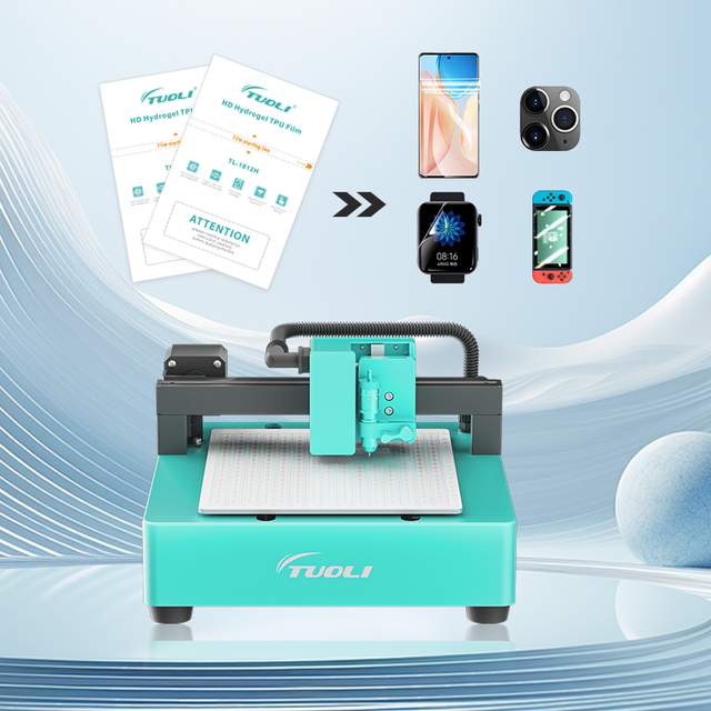 Factory 2026 Professional Intelligent DIY Hydrogel Film Plotter Database Automatic Mobile Phone Screen Protector Cutting Machine