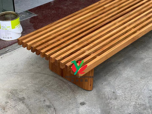 Solid Wood <strong>Teak</strong> Wood Wooden Outdoor Patio <strong>Bench</strong> - Product Image 6