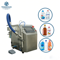 Prix de gros, machine de remplissage intelligente multifonctionnelle semi-automatique pour bouteilles d'eau, d'huile, de parfum, remplisseuse électrique à haut débit pour liquides