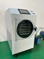 Lyophilisateur domestique HFD-4 de petite taille, haute capacité (4-6 kg), à vide ultime (<2 Pa) pour la transformation alimentaire