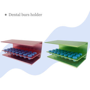 10 16 24 40 fori porta blocchetto dentaria scatola di disinfezione autoclavabile sterilizzatore FG/RA/CA Burs odontoiatria materiali di laboratorio - Product Image 1