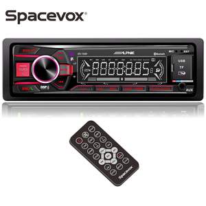 OK-<span class=keywords><strong>JVC</strong></span> 1 Din Panneau Fixe Voiture FM Radio USB MP3 Audio Stéréo Lecteur Avec <span class=keywords><strong>Bluetooth</strong></span> Grande Puissance 7 Couleur ISO 4RCA LCD Télécommande RS-5255 - Product Image 4