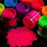 Poudre de pigment fluorescent , poudre de couleur néon organique, résistante à 220 °C, pour les bandes de chant en PVC, mobilier