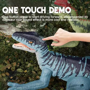 LK Toys Jouets de dinosaures télécommandés pour garçons Marche électronique Roaring Jurassic Spinosaurus Réaliste Dino <span class=keywords><strong>Cadeau</strong></span> d'anniversaire - Product Image 3