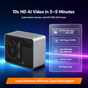 Workstation COSMIUS <span class=keywords><strong>MiniMax</strong></span> H3 AI per Generazione Video Pronta all'Uso, Preinstallata in Fabbrica con Ubuntu/Windows 11, Stabile 24/7. - Product Image 4