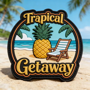 OEM Maker Free Design 3D Molded Custom Washable Soft Rubber PVC Hook Loop Sew-On Patches with Heart Alphabet Shapes for Hats - Product Image 6