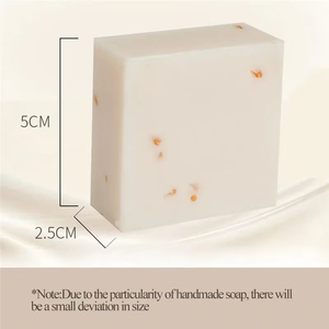 Savon au lait Collagène Vitamine Infusé Savon Peau Blanchir Acné Réduction Pores Minimisation Hydratant Propre À La Main Savon Au Lait De Riz - Product Image 6