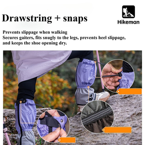 Polainas de Nieve Personalizadas para Niños, Cubre Calzado de Protección contra Arena del Desierto, Polainas Impermeables para Niños para Senderismo, Nieve, Arena y Escalada - Product Image 4