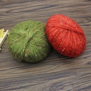 Qipaomuu — fil faux mohair, 4.8 fils, 100 g/boule, fil à tricoter fantaisie, vente en gros, bon marché - Product Image 4