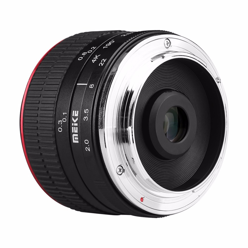 Meike 6.5mm F2.0 Fish-Eye Lens for Sony/canon/fuji/nikon