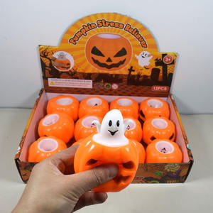 Nuovo strano TPR Squeeze zucca fantasma sfiato giocattoli di decompressione Halloween complicati piccoli giocattoli fornitura transfrontaliera fatta di EVA - Product Image 6