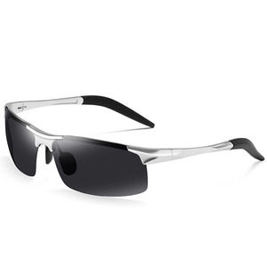 Lunettes de soleil polarisées en alliage d'aluminium et de magnésium, de luxe, pour la pêche et la conduite, pour hommes - Product Image 1