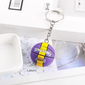 พวงกุญแจบาสเก็ตบอล 3 มิติ ลายปั๊ม ขายดี ของที่ระลึก ของสะสม ผลิตในจีน ลายเจมส์ เคอร์รี ดูแรนท์ โคบี้ ฮาร์เดน เออร์วิง - Product Image 4