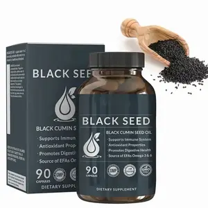 OEM Private label black seed oil capsule softgel private label immune support black cumin seed oil capsules