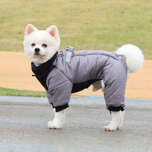 Waterproof <strong>Dog</strong> Winter <strong>Coat</strong> With Integrated Harness Design Warm Jacket for <strong>Small</strong> to Large <strong>Dogs</strong> - Product Image 1