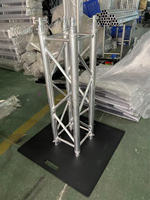 Support de truss portable en aluminium 290/300 mm, motif carré, pour événements DJ et éclairage