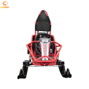 Véhicule tout-terrain 500W monoplace pour sports d'hiver sur glace et neige, buggy motoneige HNC-EGK009, idéal pour adultes et enfants, modèle Track Go K - Product Image 2