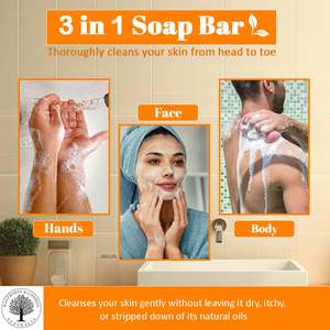 Venta al por mayor personalizado <span class=keywords><strong>24K</strong></span> oro colágeno vitamina C cuerpo baño jabón barra hecha a mano aclaramiento y blanqueamiento jabón para piel seca - Product Image 4