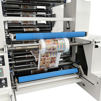 Presse d'impression flexographique haute vitesse rouleau à rouleau pour films BOPP et CPP, emballages de snacks et de produits alimentaires