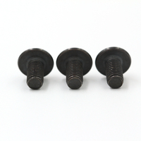 Vis métriques UNC en acier au carbone, finition oxyde noir, têtes cylindriques à six pans creux (BU), classes 4.8, 6.8, 10.9 et 12.9, M5, M6, M8, 1/4-20, 5/16-18