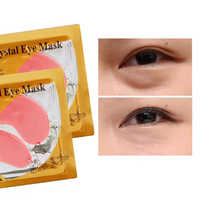 Patchs pour les yeux en silicone au collagène et or 24 carats, anti-rides et anti-âge, avec épaisseur accrue, pour tous types de peau, marque privée, vente en gros