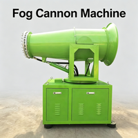 Canon à brouillard pour la pulvérisation de brume à l'échelle des microns, contrôle de la poussière pour la construction et la démolition
