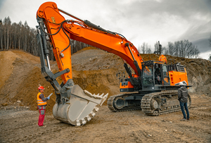รถขุดดิน Doosan DX800 80 ตัน ประสิทธิภาพสูง สำหรับงานหนัก งานก่อสร้าง งานขุดเหมือง  ลดราคาพิเศษจากโรงงาน - Product Image 6