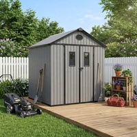 Panneaux de clôture extérieurs en PP, couleur et taille personnalisables pour villa et propriétés commerciales, clôture de jardin en plastique stabilisé aux UV