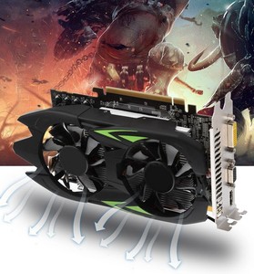 Nouvelle <span class=keywords><strong>carte</strong></span> <span class=keywords><strong>graphique</strong></span> de bureau GTX 550Ti 2 Go GDDR5 PCI-E <span class=keywords><strong>DirectX</strong></span> <span class=keywords><strong>12</strong></span> <span class=keywords><strong>avec</strong></span> sorties VGA/DVI et refroidissement par ventilateur - Product Image 4