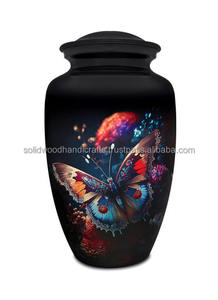 Urnas Funerarias Decorativas de Latón de Alta Calidad, Urnas Hechas a Mano para Hombres y Mujeres - Product Image 3