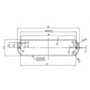 EBM Customizable Extruded 6063 Aluminum Alloy Junction Box IP54 Protection <b>Sandblasted</b> Surface Electronic Enclosure (Model - Product Image 5