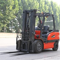 Carretilla Elevadora de Tijera Eléctrica de Iones de Litio FANYU CPD-35 con Certificación CE, Herramienta de Elevación para Construcción, Carro de Paletización para Cemento