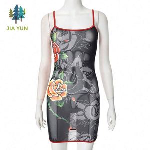 Vestido Estilo Europeo Americano 2026 K25DS023, Vestido Sexy para Mujer, Estampado, ODM, Corte Ajustado, Tubo, Antiestático Natural - Product Image 6