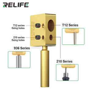Station de soudage et dessoudage universelle RELIFE RL-067B 3-en-1 avec table chauffante <span class=keywords><strong>mini</strong></span> et plateforme de démontage pour modèles 936/210/T12 - Product Image 4