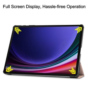 Housse en cuir magnétique pour <span class=keywords><strong>Samsung</strong></span> Galaxy Tab S9 11 pouces, étui intelligent pour <span class=keywords><strong>tablette</strong></span> - Product Image 4