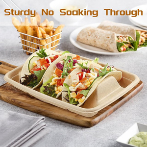 Caja de Papel para Sushi y Tacos, Diseño Personalizado, Moderna, Ecológica, Desechable, para Llevar, Bandeja para Comida para Llevar - Product Image 4